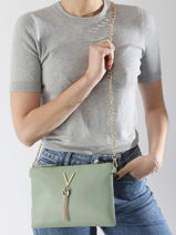 Cross Body Tas Divina Valentino Groen divina VBS1R419-vue-porte