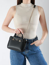 Cross Body Tas Lorelei Guess Zwart lorelei VG963976-vue-porte