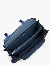 Boekentas 2 Compartimenten Kipling Blauw back to school K12074-vue-porte