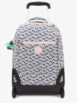 Rugzak Op Wieltjes 2 Compartimenten Met 15" Laptopvak Kipling Veelkleurig back to school 23201-28