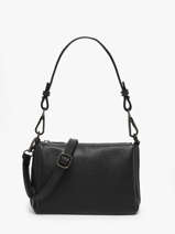 Cross Body Tas Caviar Leder Milano Zwart caviar CA25065