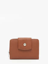 Portefeuille Hexagona Bruin maya 218452