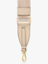 Afneembare Schouderriem Bcbg Nylon En Leder Lancel Beige bcbg A13978-vue-porte