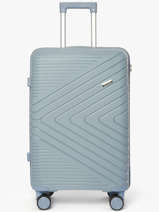 Harde Reiskoffer Victoria Travel Blauw victoria M