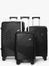 Set Reiskoffers Victoria Travel Zwart victoria LOT