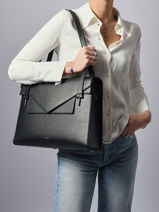 Documententas Le tanneur Zwart emily TEMI4005-vue-porte