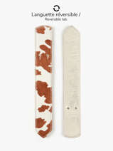 Agns Afneembaar Decoratief Lipje Etrier Bruin agnes EAGN121A