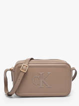Cross Body Tas Bold Calvin klein jeans Beige bold 4F3220G