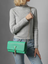 Cross Body Tas Divina Valentino Groen divina VBS1R401-vue-porte