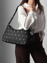 Schoudertas Nolita Leder Michael kors Zwart nolita R6SY5L2L-vue-porte