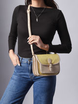 Cross Body Tas Capri Hexagona Geel capri 4020263-vue-porte