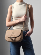Cross Body Tas Neflier Pearl Woomen Beige neflier pearl WNEP04-vue-porte