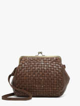 Cross Body Tas Heritage Leder Biba Bruin heritage KA21