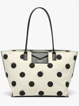 Schoudertas Canvas Kba Lancaster Wit canvas kba 50