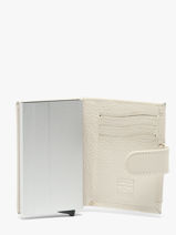 Portefeuille Caviar Leder Crinkles Beige caviar 14600-vue-porte