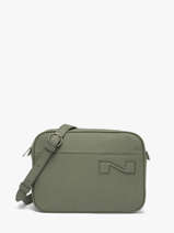 Cross Body Tas N City Leuven Leder Nathan baume Groen n city 7