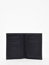 Portefeuille Met Portemonnee Leder Miniprix Zwart essentiel ELENA-B-vue-porte
