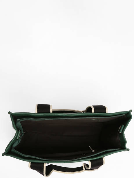 Schoudertas A4 Formaat New Grain Miniprix Groen wt new grained F6946 ander zicht 3