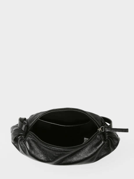 Cross Body Tas Natural Leder Biba Zwart natural IRV1L ander zicht 3