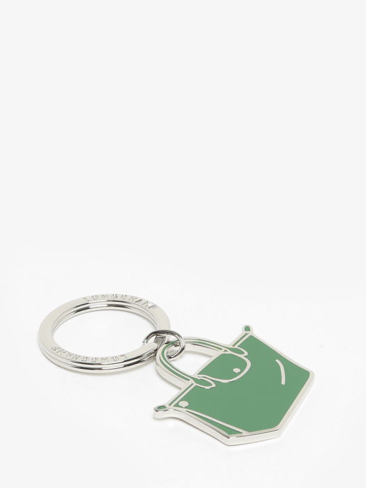 Longchamp Metal Sleutelhanger Groen