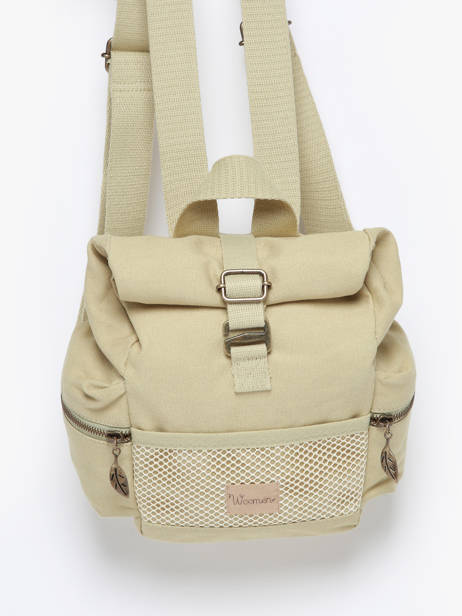 Rolltop Rugzak S Narcisse Woomen Groen narcisse WNAR04 ander zicht 2