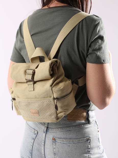 Rolltop Rugzak S Narcisse Woomen Groen narcisse WNAR04 ander zicht 1