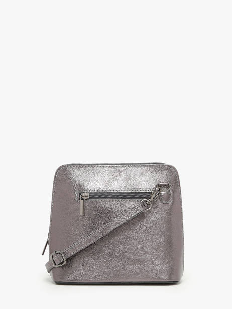 Cross Body Tas Nine Leder Milano Grijs nine NI23117N ander zicht 4