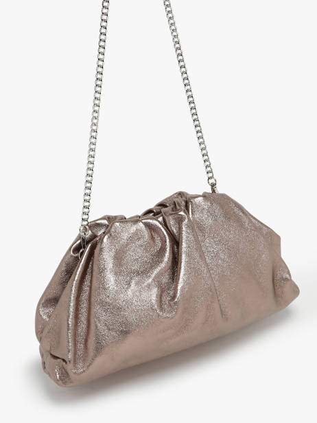 Cross Body Tas Nine Leder Milano Bruin nine NI23112 ander zicht 2