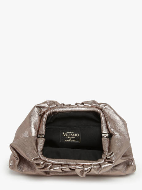 Cross Body Tas Nine Leder Milano Bruin nine NI23112 ander zicht 3