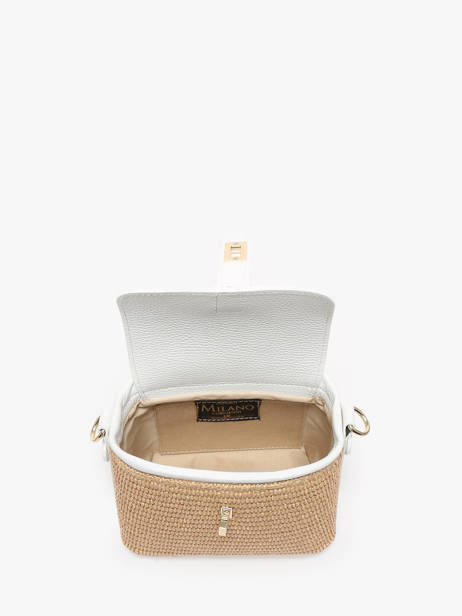 Cross Body Tas Capri Milano Wit capri CP23115 ander zicht 3