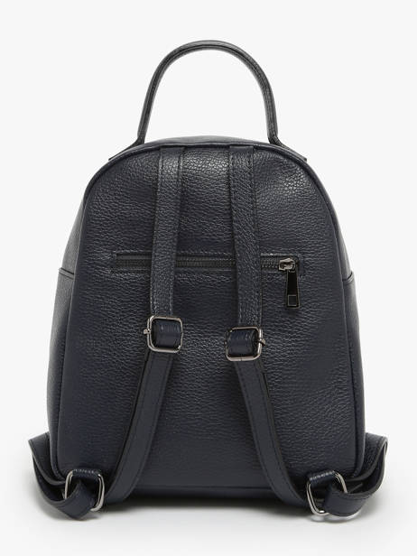 Rugzak Milano Blauw caviar CA23113 ander zicht 4