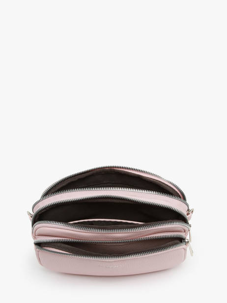 Cross Body Tas Grained Miniprix Roze grained F6993 ander zicht 3