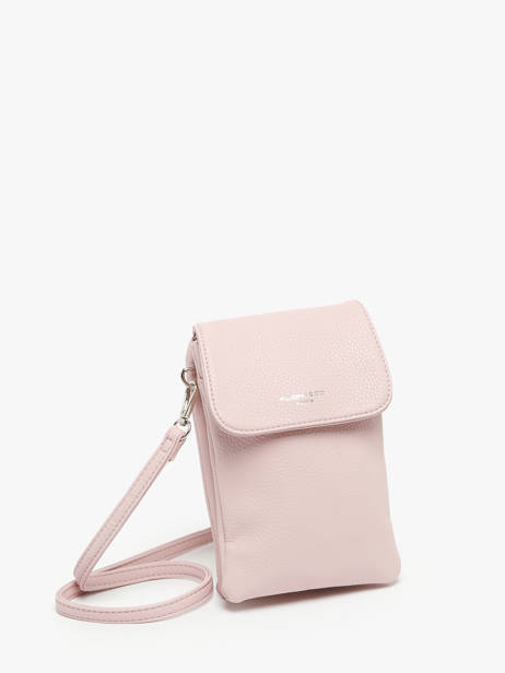 Cross Body Tas Grained Miniprix Roze grained F3609 ander zicht 2
