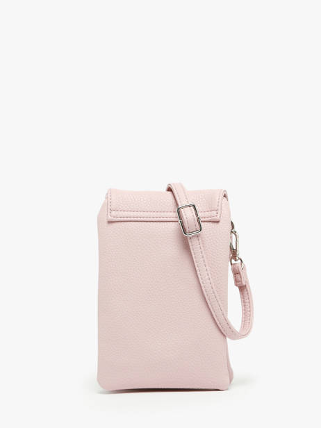 Cross Body Tas Grained Miniprix Roze grained F3609 ander zicht 4