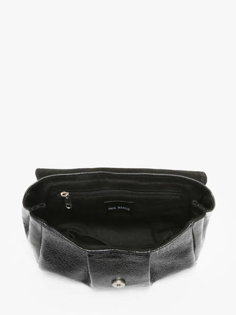 Cross Body Tas Le Suzon M Éclipse Leder Paul marius Zwart eclipse SUZOMECL ander zicht 2