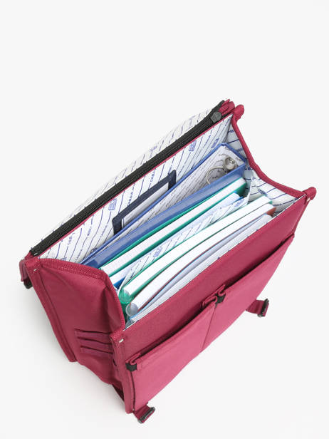 Rugzak 2 Compartimenten Cabaia Rood school M ander zicht 4
