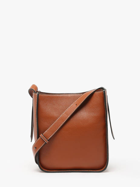 Cross Body Tas S Foudre Leder Etrier Bruin foudre EFOD087S ander zicht 4
