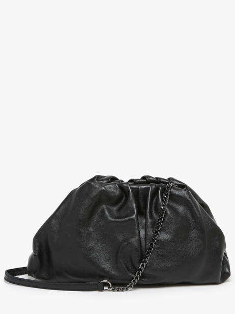 Cross Body Tas Nine Leder Milano Zwart nine NI23112 ander zicht 4