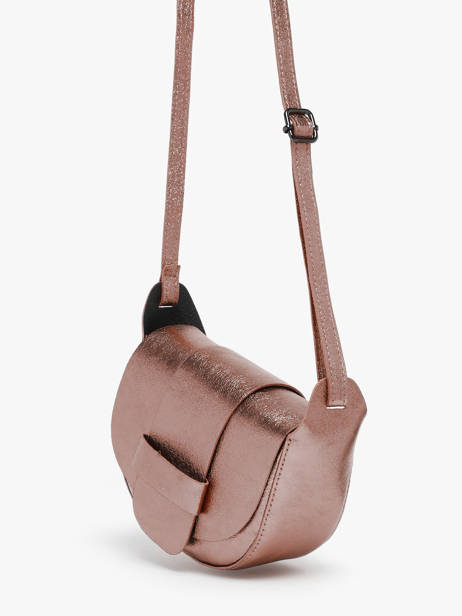 Cross Body Tas Nine Leder Milano Bruin nine NI24064 ander zicht 2