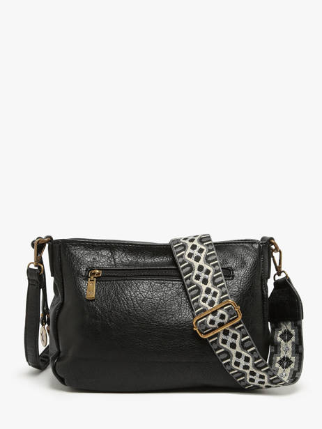 Cross Body Tas Sangle Miniprix Zwart sangle B ander zicht 3