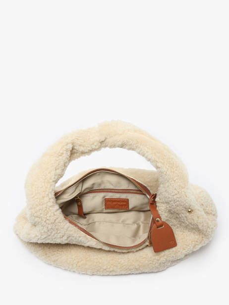 Schoudertas Babyatoutprix - Lucie Leder Etrier Veelkleurig babyatoutprix - lucie ELUC129M ander zicht 5