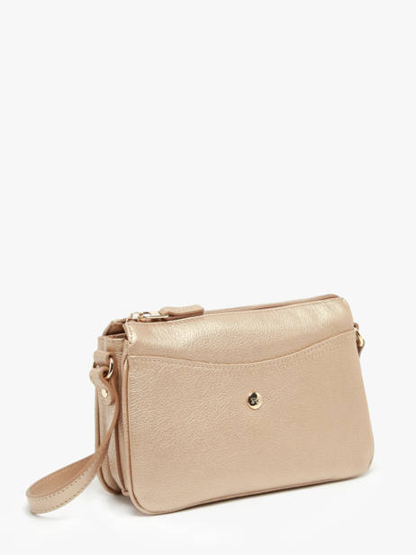 Cross Body Tas Luna Leder Hexagona Goud luna 6820086 ander zicht 1