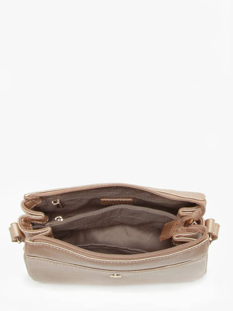 Cross Body Tas Luna Leder Hexagona Goud luna 6820086 ander zicht 2