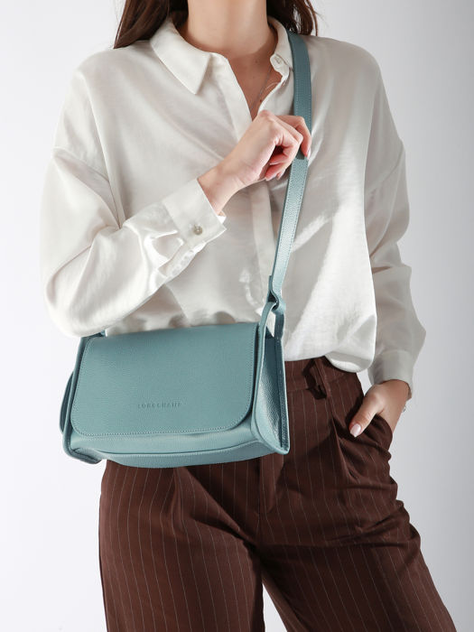Longchamp Le foulonné Cross bodytas Blauw