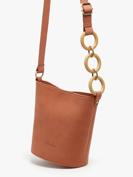 Cross Body Tas Heliconia Woomen Bruin heliconia WHEL02 ander zicht 2