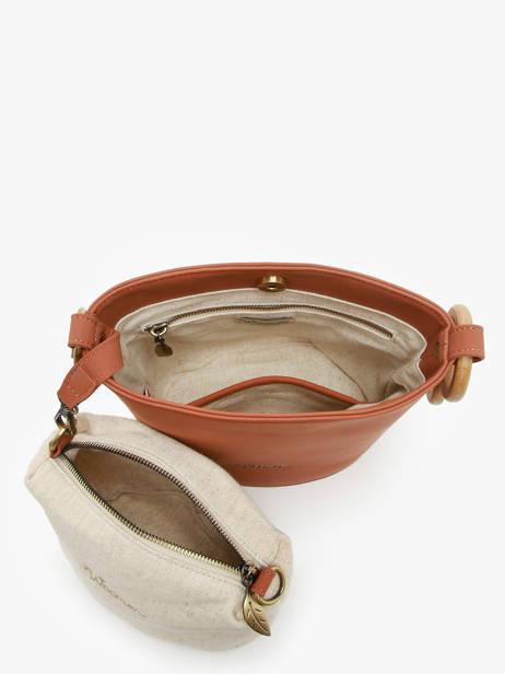 Cross Body Tas Heliconia Woomen Bruin heliconia WHEL02 ander zicht 4