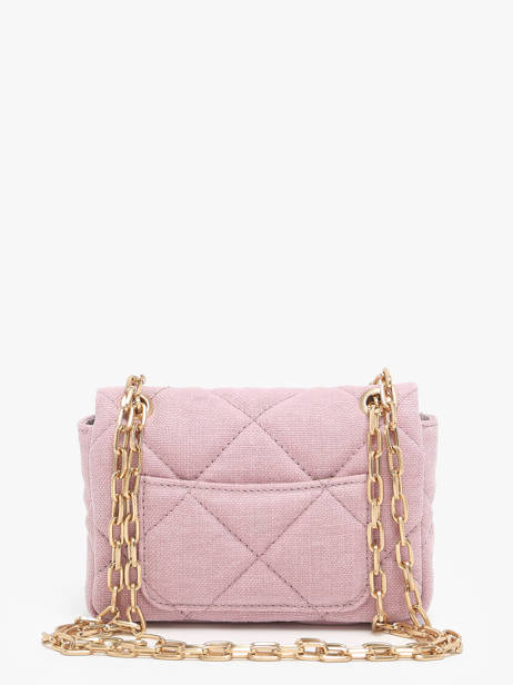 Cross Body Tas Moon Linnen Vanessa bruno Roze moon 70V40326 ander zicht 4