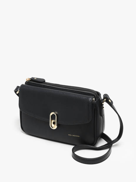 Cross Body Tas Cali Hexagona Zwart cali 2520127 ander zicht 2