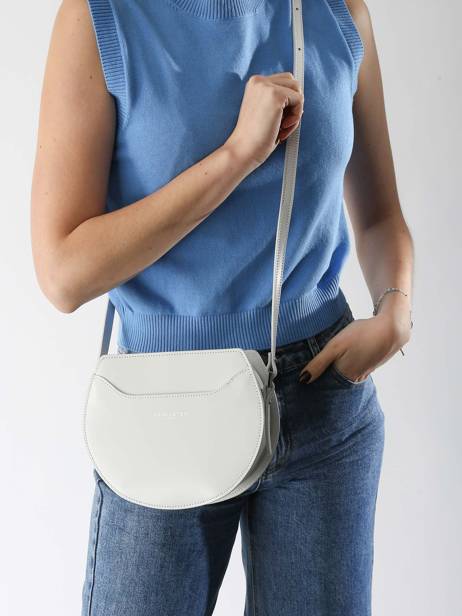 Bucket Bag Suave Lune Leder Lancaster Grijs suave lune 32 ander zicht 1