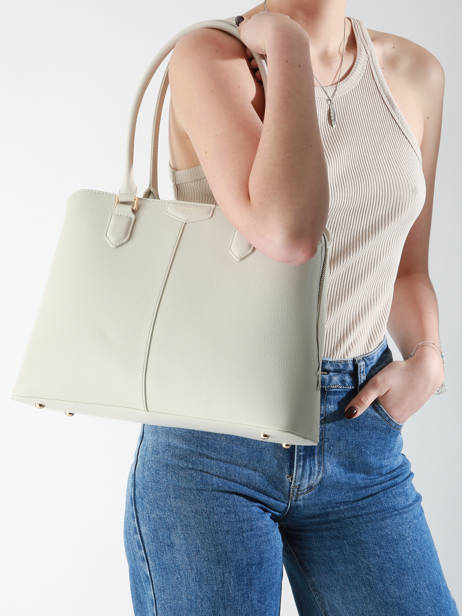 Schoudertas Paris David jones Beige paris CM7466 ander zicht 1